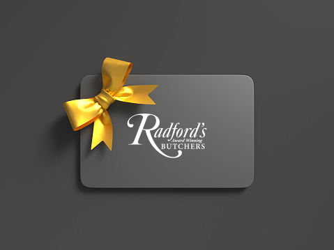 Radford's Butchers Gift E-Voucher